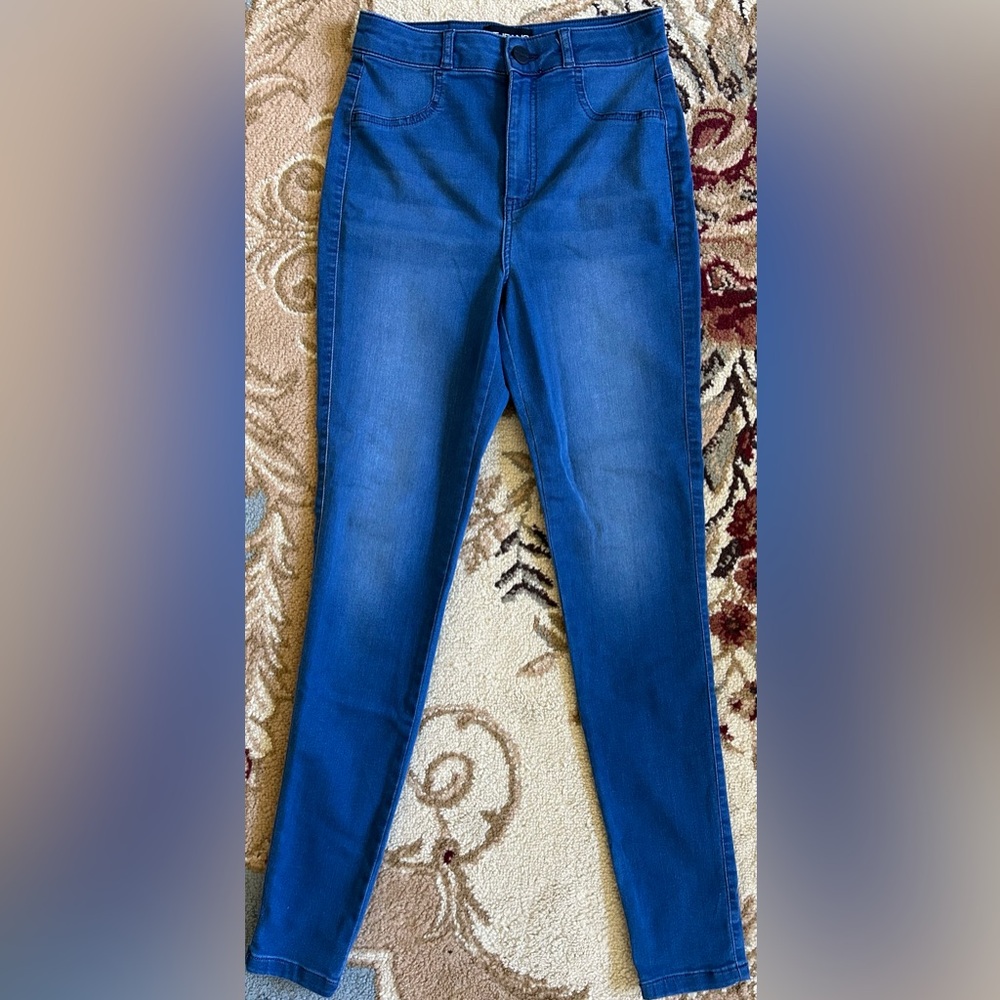 Fitjeans medium wash high waisted jeans